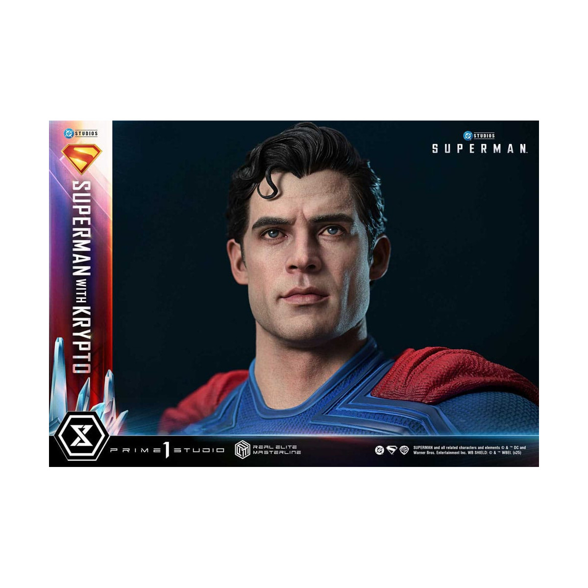 Prime 1 Studio - Superman with Krypto Bonus Version - Real Elite Masterline Series 1/3