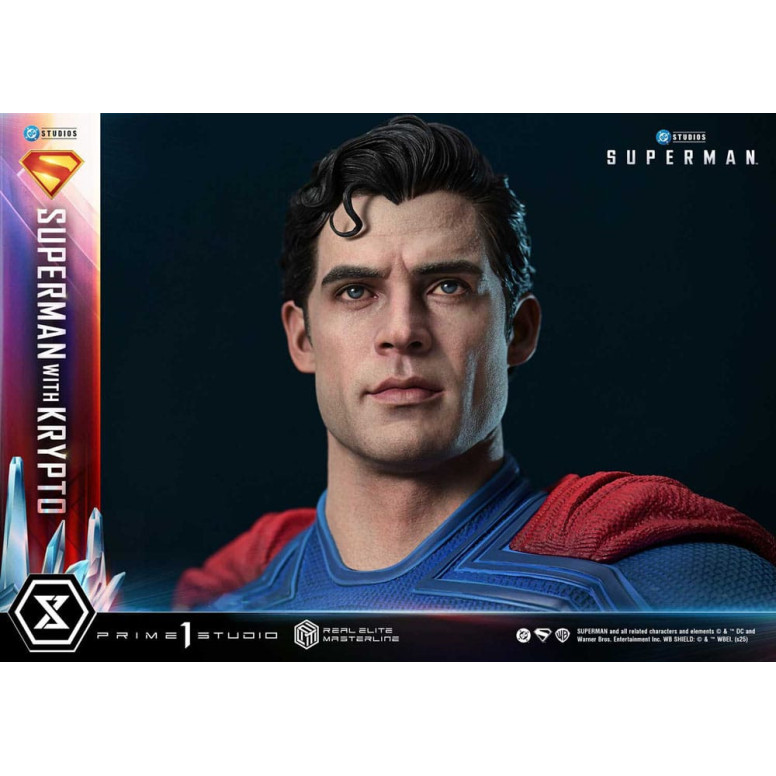 Prime 1 Studio - Superman with Krypto Bonus Version - Real Elite Masterline Series 1/3