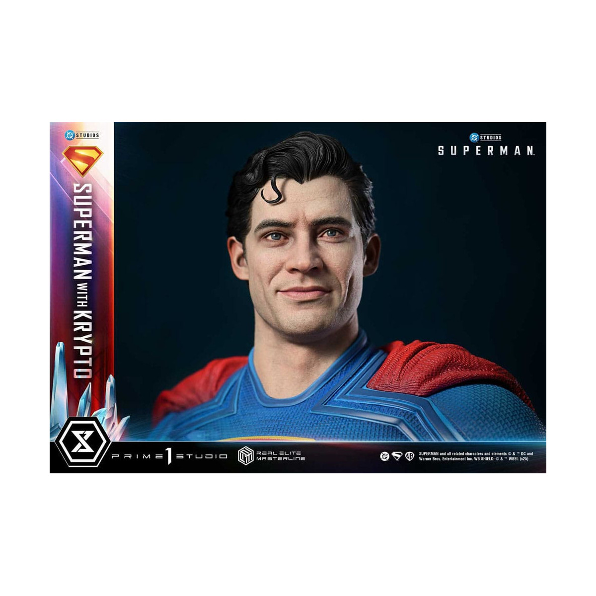 Prime 1 Studio - Superman with Krypto Bonus Version - Real Elite Masterline Series 1/3