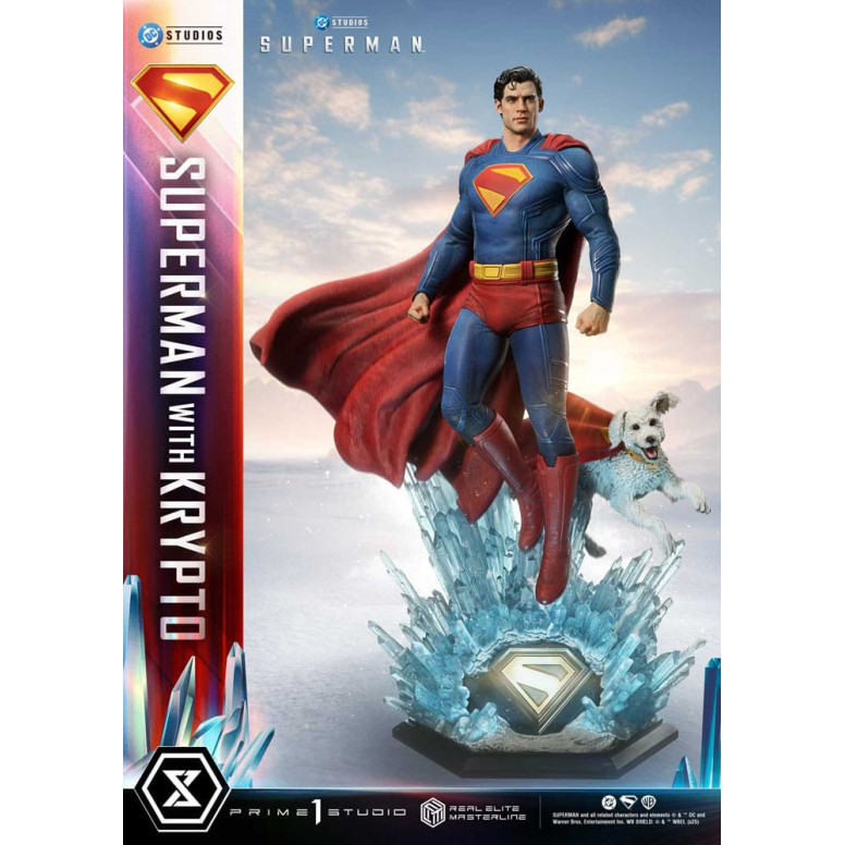 Prime 1 Studio - Superman with Krypto - Real Elite Masterline Series 1/3