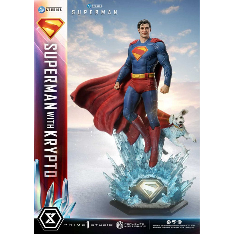 Prime 1 Studio - Superman with Krypto - Real Elite Masterline Series 1/3
