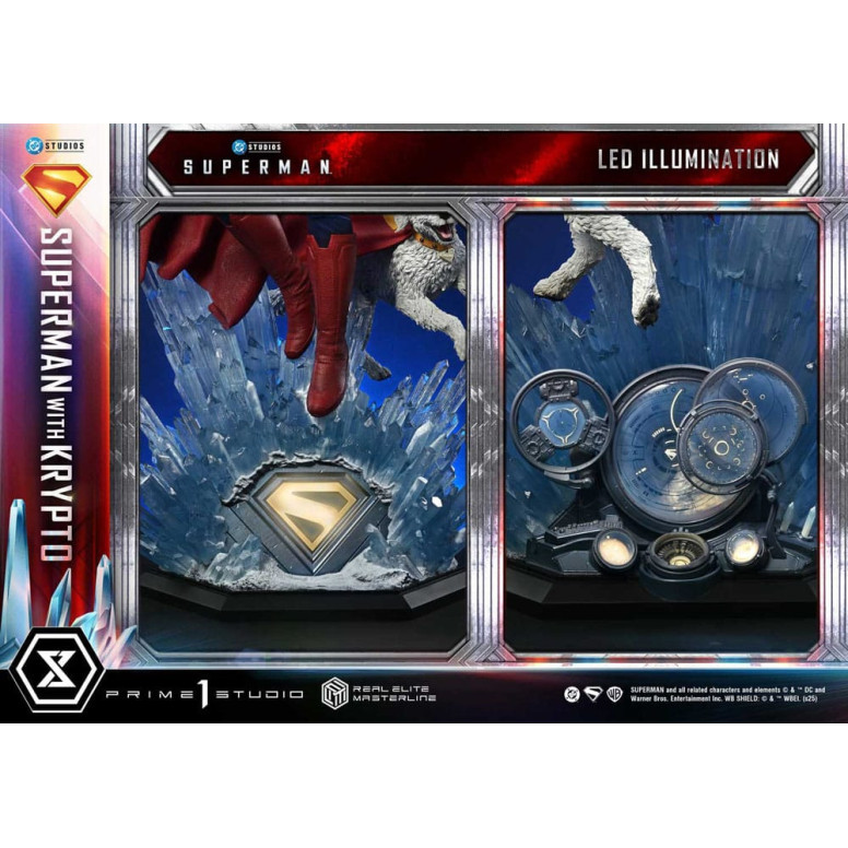 Prime 1 Studio - Superman with Krypto - Real Elite Masterline Series 1/3