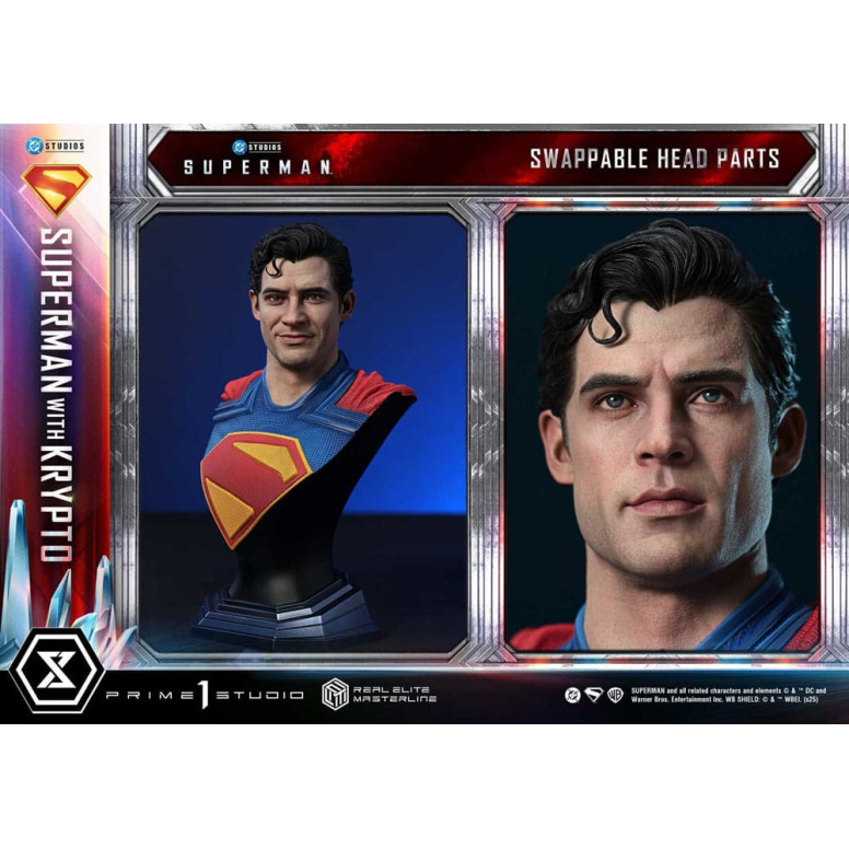 Prime 1 Studio - Superman with Krypto - Real Elite Masterline Series 1/3