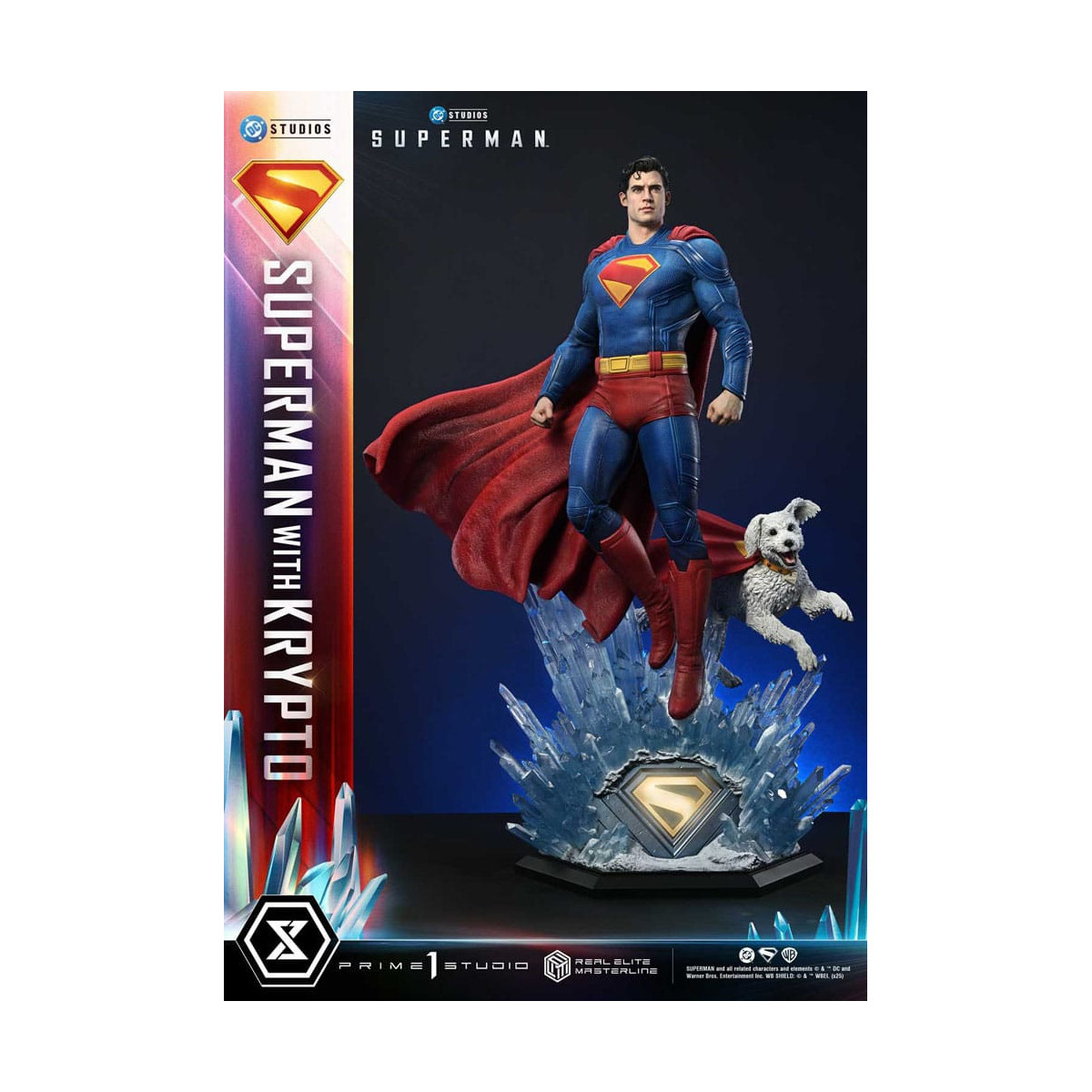Prime 1 Studio - Superman with Krypto - Real Elite Masterline Series 1/3