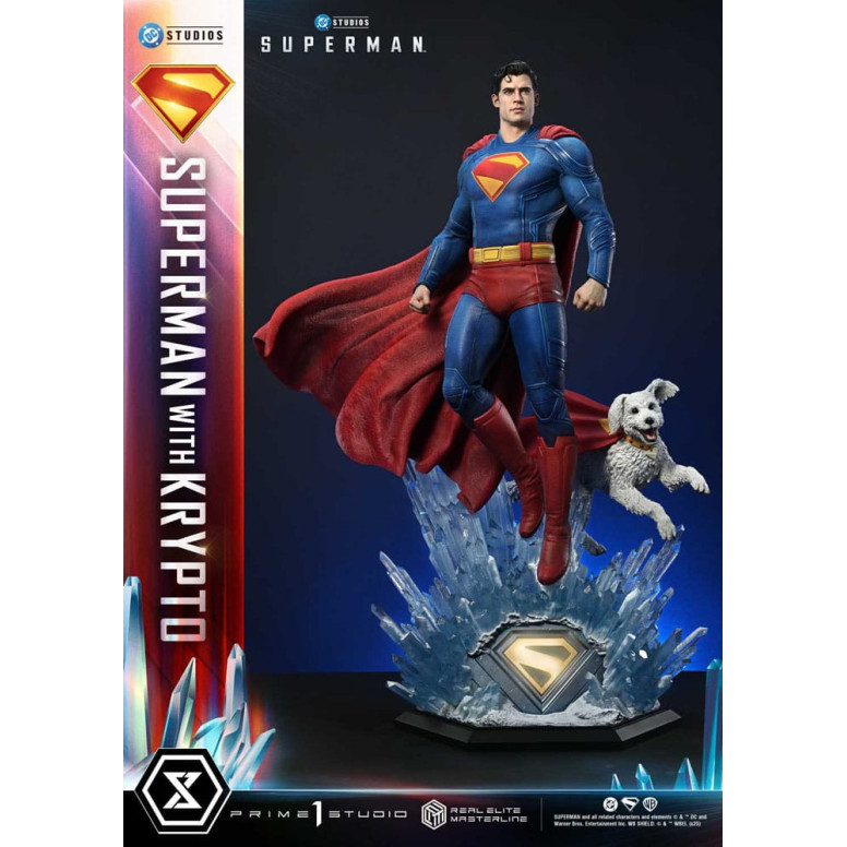 Prime 1 Studio - Superman with Krypto - Real Elite Masterline Series 1/3