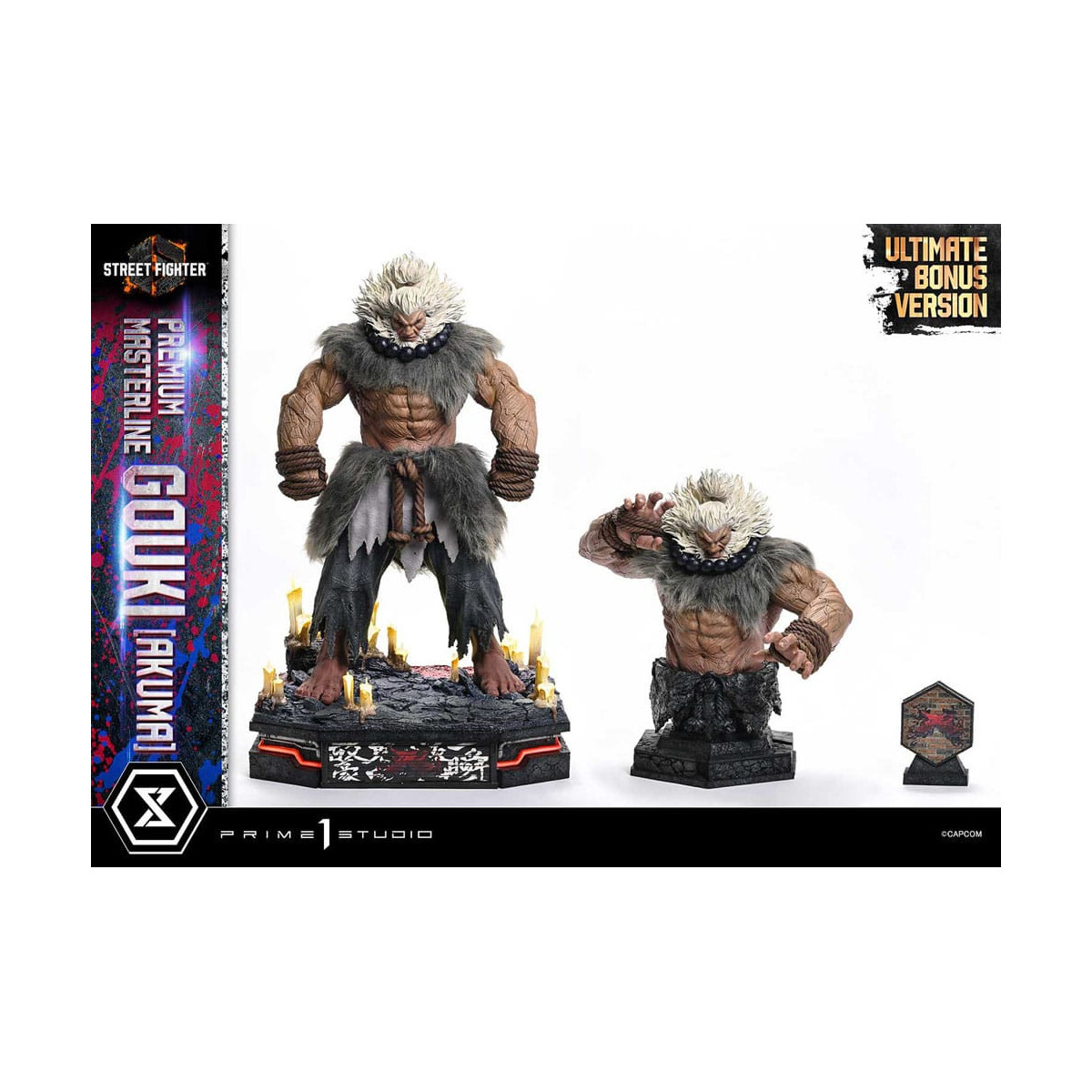Prime 1 Studio - Street Fighter 6 - Akuma Ultimate Bonus Version Premium Masterline Series 1/4