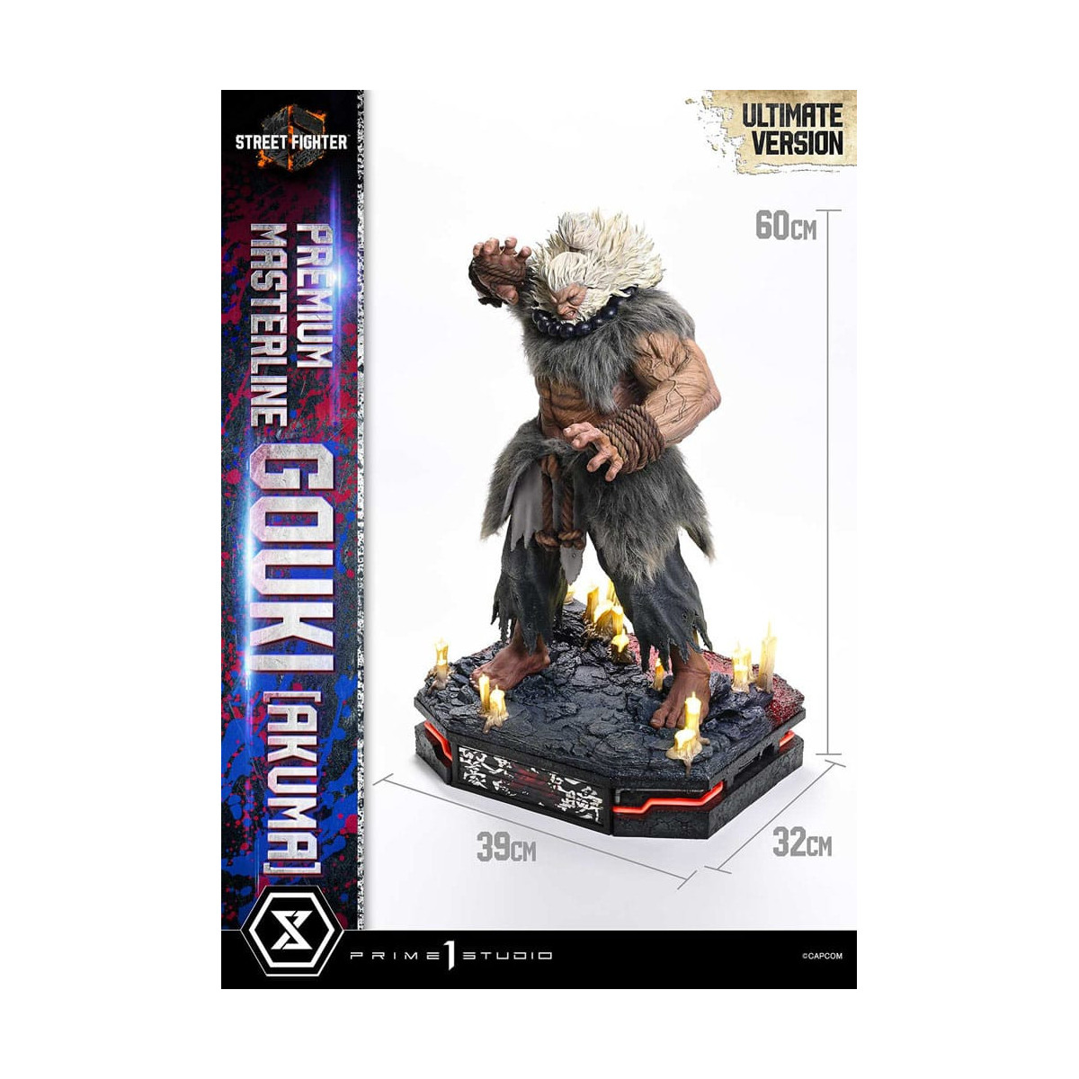Prime 1 Studio - Street Fighter 6 - Akuma Ultimate Version Premium Masterline Series 1/4