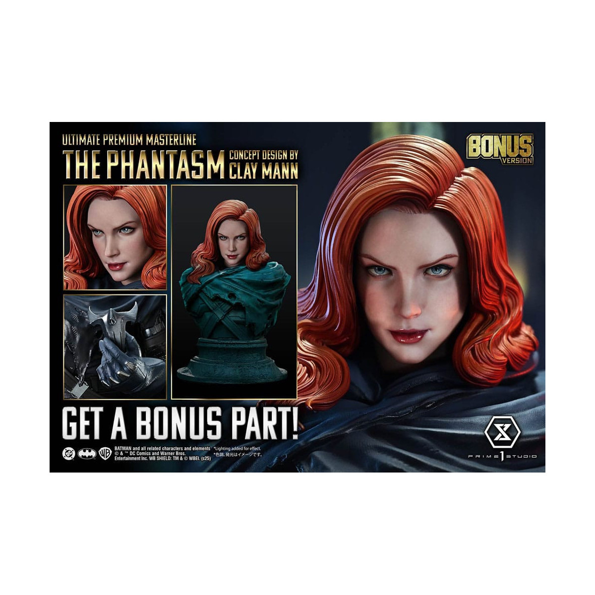 Prime 1 Studio - The Phantasm (Concept Design by Clay Mann) Bonus Version - Ultimate Premium Masterline Series 1/4