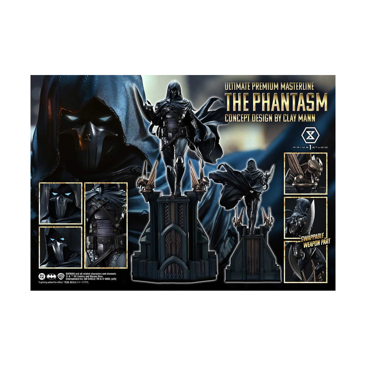 Prime 1 Studio - The Phantasm (Concept Design by Clay Mann) Bonus Version - Ultimate Premium Masterline Series 1/4