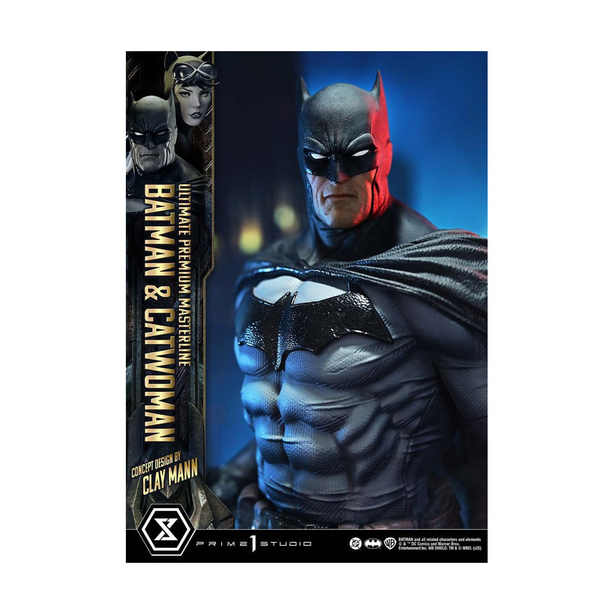 Prime 1 Studio - Batman & Catwoman (Concept Design by Clay Mann) - Ultimate Premium Masterline Series 1/4
