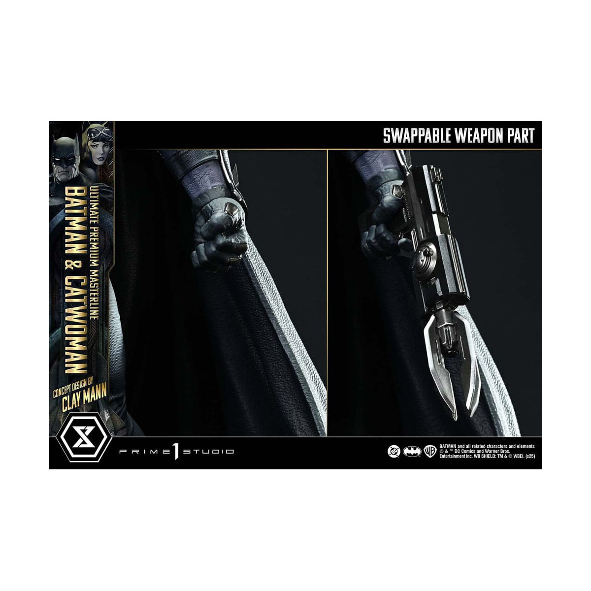 Prime 1 Studio - Batman & Catwoman (Concept Design by Clay Mann) - Ultimate Premium Masterline Series 1/4