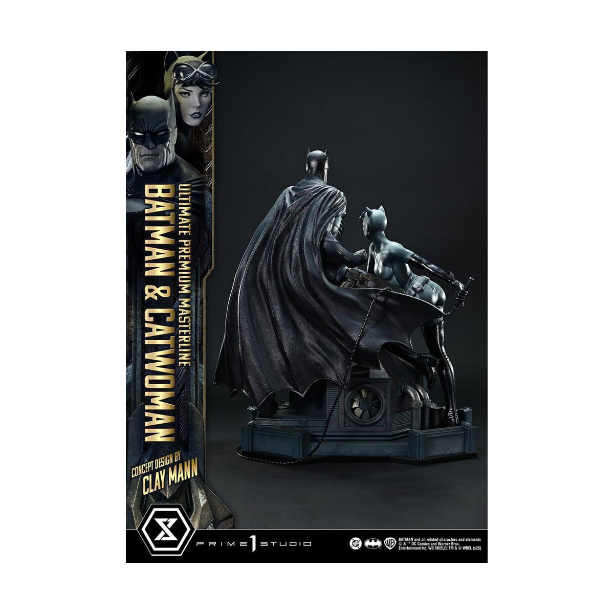 Prime 1 Studio - Batman & Catwoman (Concept Design by Clay Mann) - Ultimate Premium Masterline Series 1/4