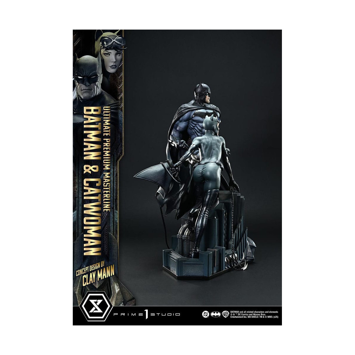 Prime 1 Studio - Batman & Catwoman (Concept Design by Clay Mann) - Ultimate Premium Masterline Series 1/4