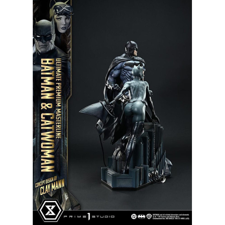 Prime 1 Studio - Batman & Catwoman (Concept Design by Clay Mann) - Ultimate Premium Masterline Series 1/4
