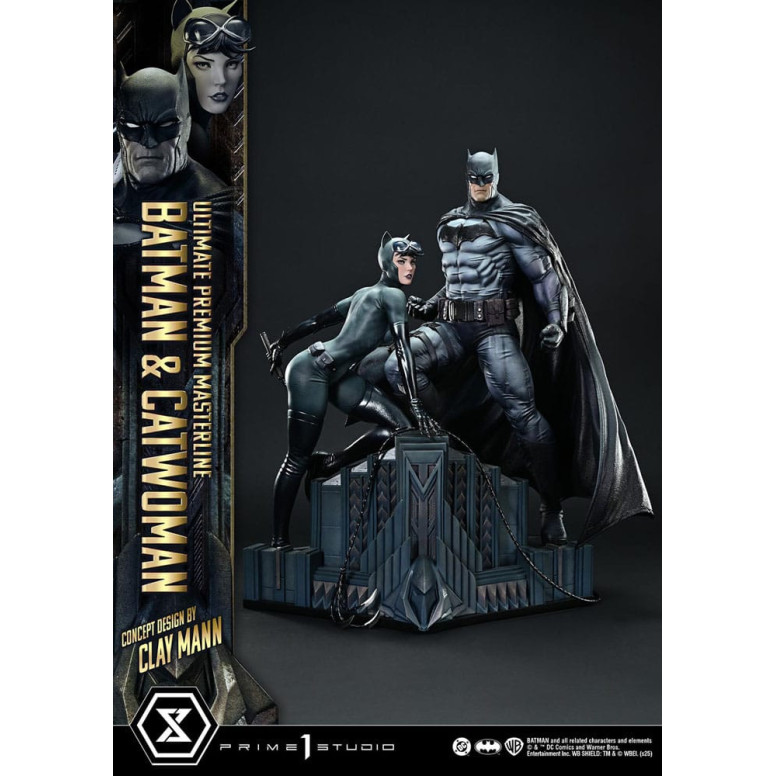 Prime 1 Studio - Batman & Catwoman (Concept Design by Clay Mann) - Ultimate Premium Masterline Series 1/4