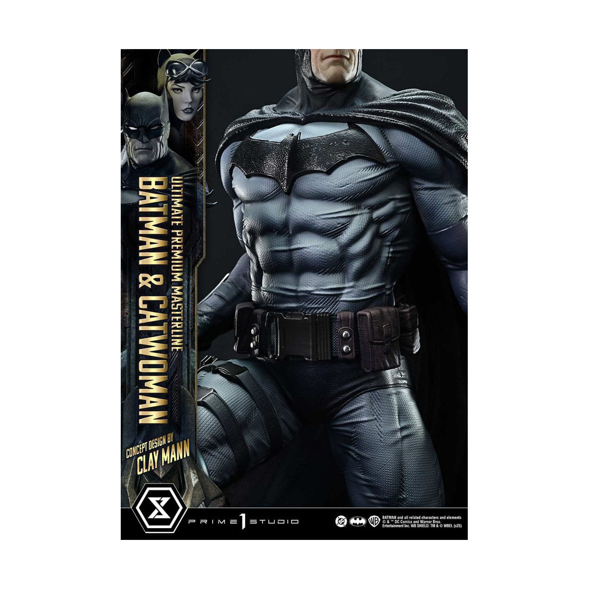Prime 1 Studio - Batman & Catwoman (Concept Design by Clay Mann) - Ultimate Premium Masterline Series 1/4