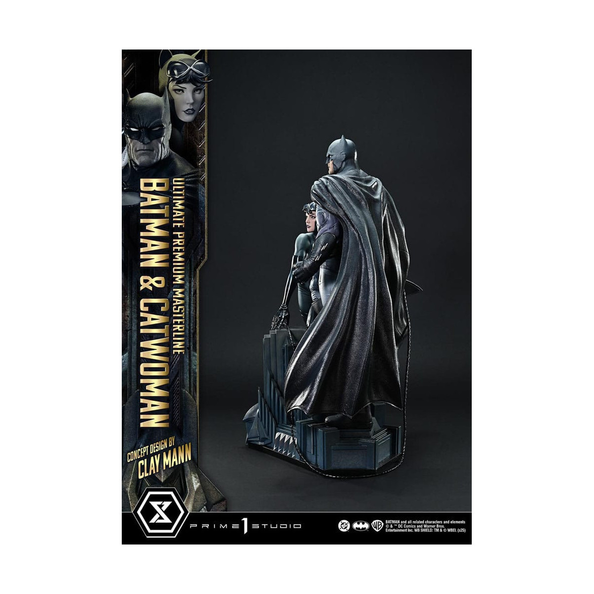 Prime 1 Studio - Batman & Catwoman (Concept Design by Clay Mann) - Ultimate Premium Masterline Series 1/4