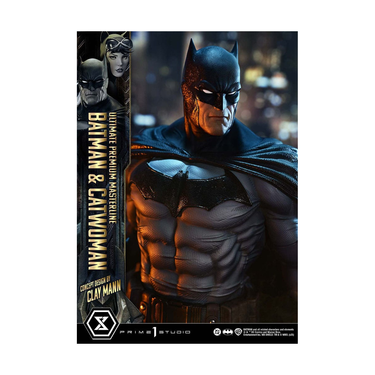 Prime 1 Studio - Batman & Catwoman (Concept Design by Clay Mann) - Ultimate Premium Masterline Series 1/4