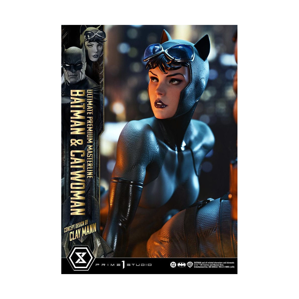 Prime 1 Studio - Batman & Catwoman (Concept Design by Clay Mann) - Ultimate Premium Masterline Series 1/4