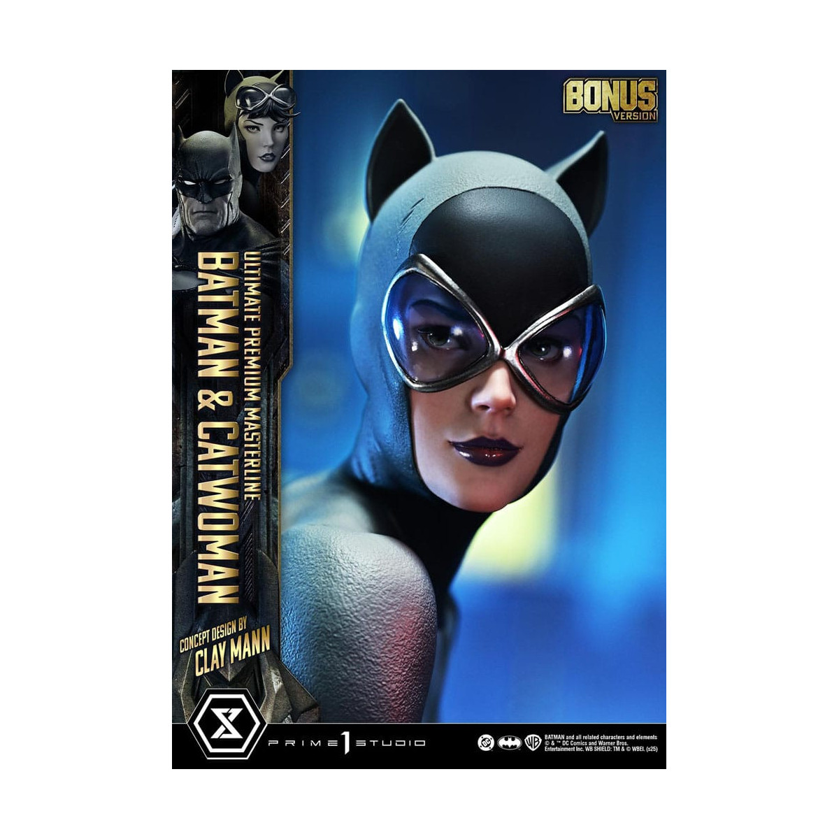 Prime 1 Studio - Batman & Catwoman (Concept Design by Clay Mann) Bonus Version - Ultimate Premium Masterline Series 1/4