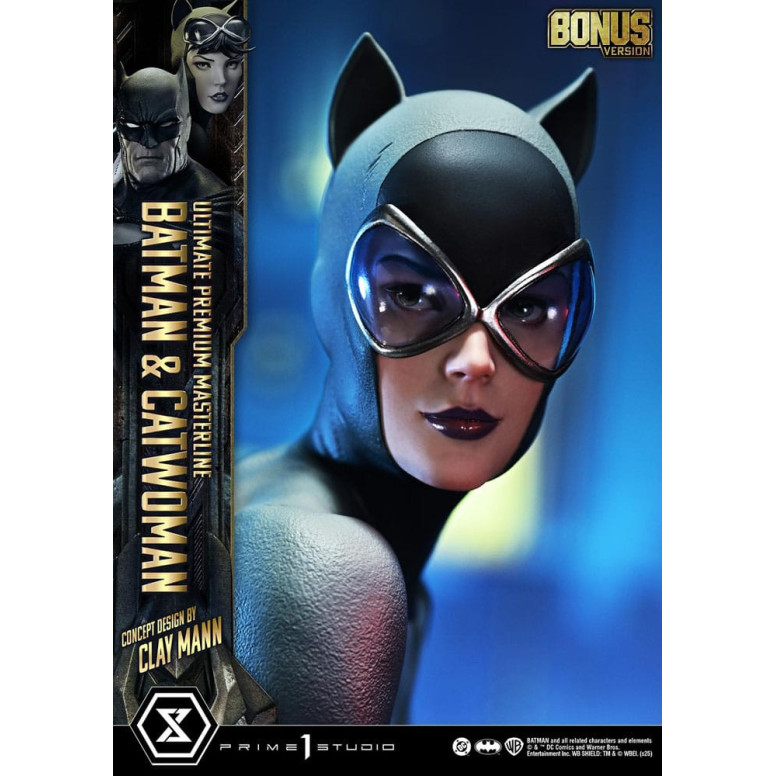 Prime 1 Studio - Batman & Catwoman (Concept Design by Clay Mann) Bonus Version - Ultimate Premium Masterline Series 1/4