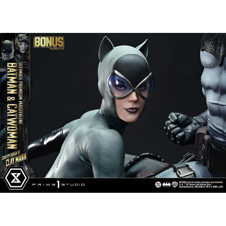 Prime 1 Studio - Batman & Catwoman (Concept Design by Clay Mann) Bonus Version - Ultimate Premium Masterline Series 1/4