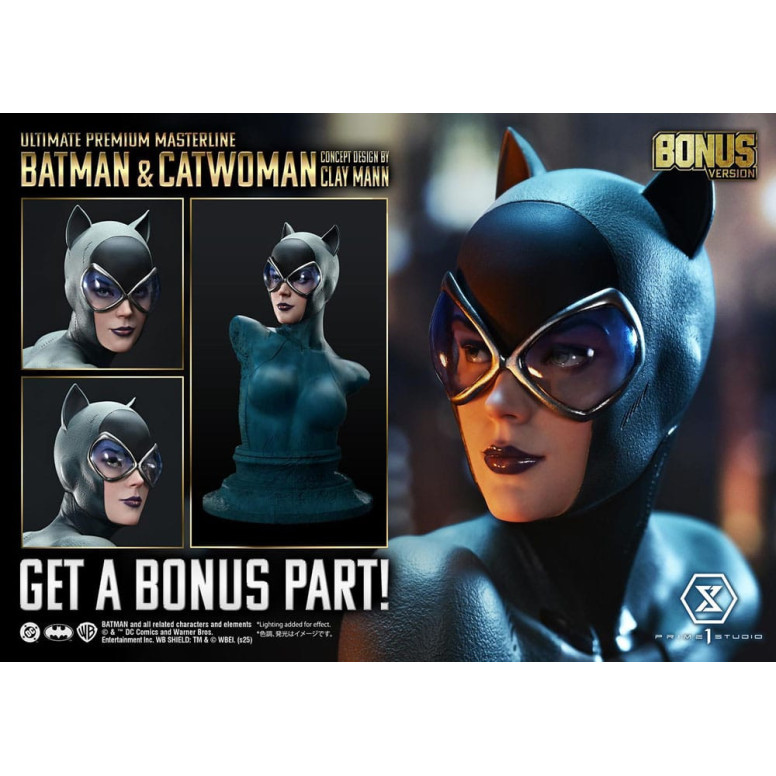 Prime 1 Studio - Batman & Catwoman (Concept Design by Clay Mann) Bonus Version - Ultimate Premium Masterline Series 1/4