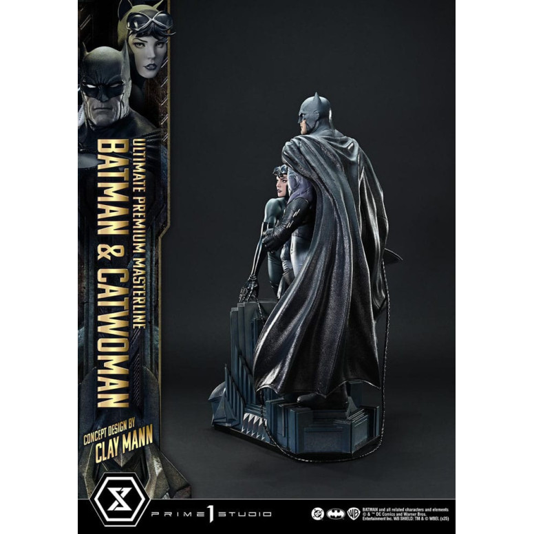 Prime 1 Studio - Batman & Catwoman (Concept Design by Clay Mann) Bonus Version - Ultimate Premium Masterline Series 1/4