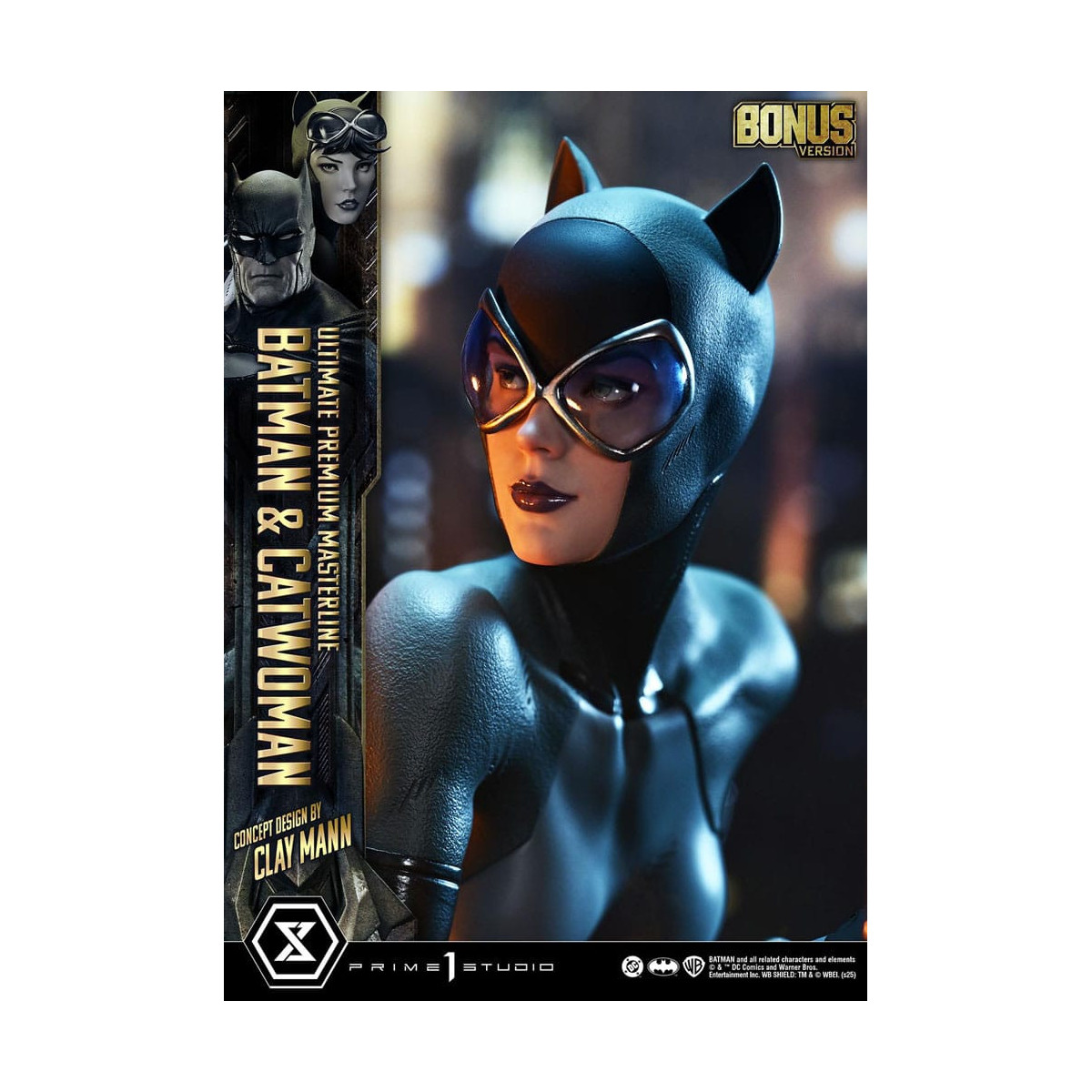 Prime 1 Studio - Batman & Catwoman (Concept Design by Clay Mann) Bonus Version - Ultimate Premium Masterline Series 1/4