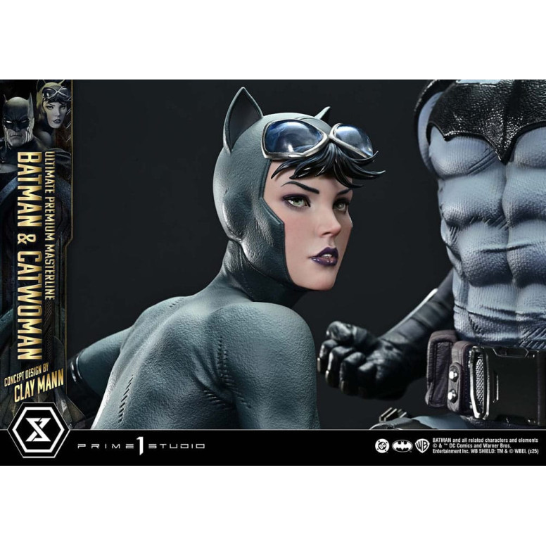 Prime 1 Studio - Batman & Catwoman (Concept Design by Clay Mann) Bonus Version - Ultimate Premium Masterline Series 1/4