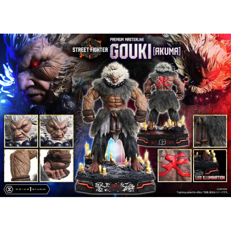 Prime 1 Studio - Street Fighter 6 - Akuma Regular Version Premium Masterline Series 1/4