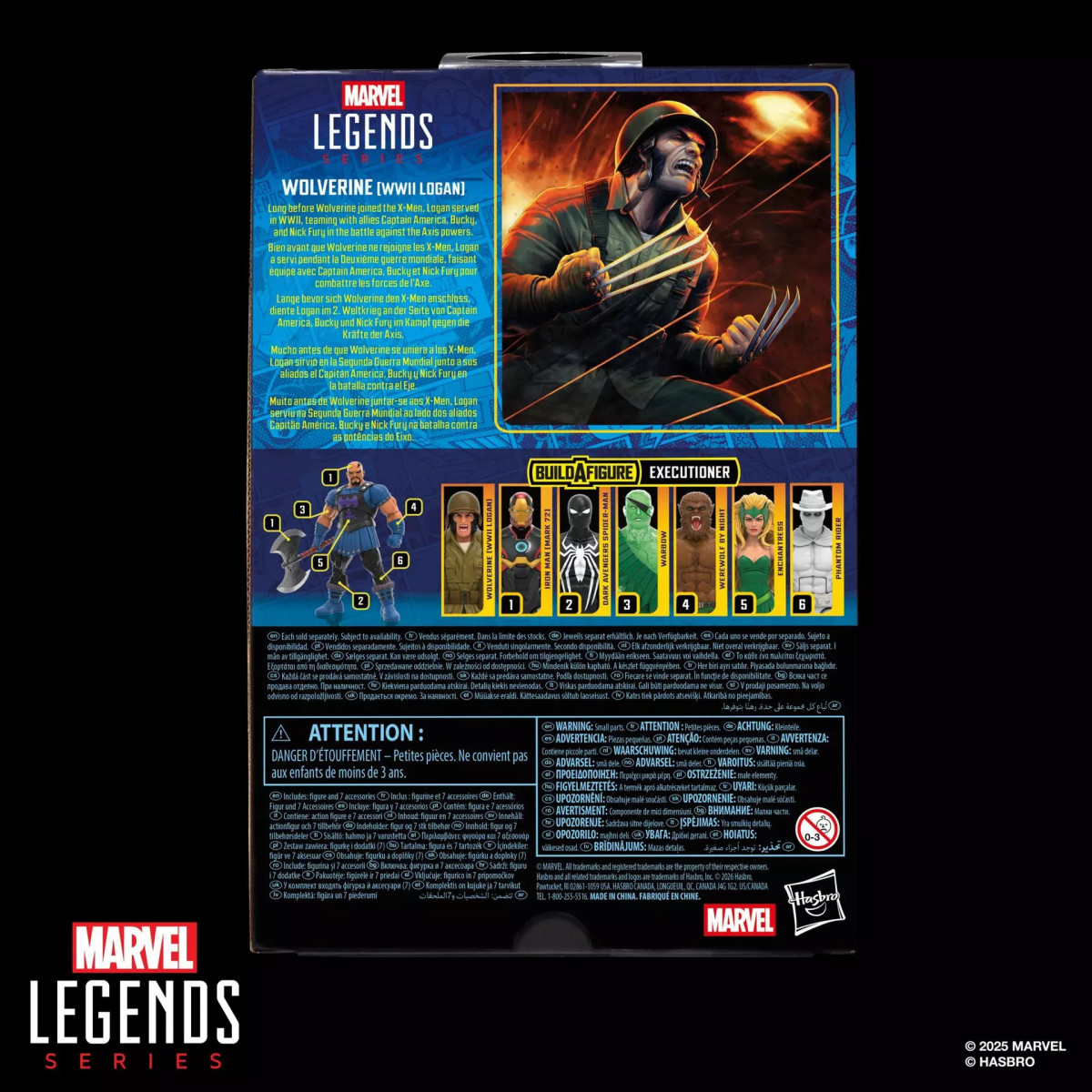 Marvel Legends - Wolverine (WWII Logan) - Executioner BAF