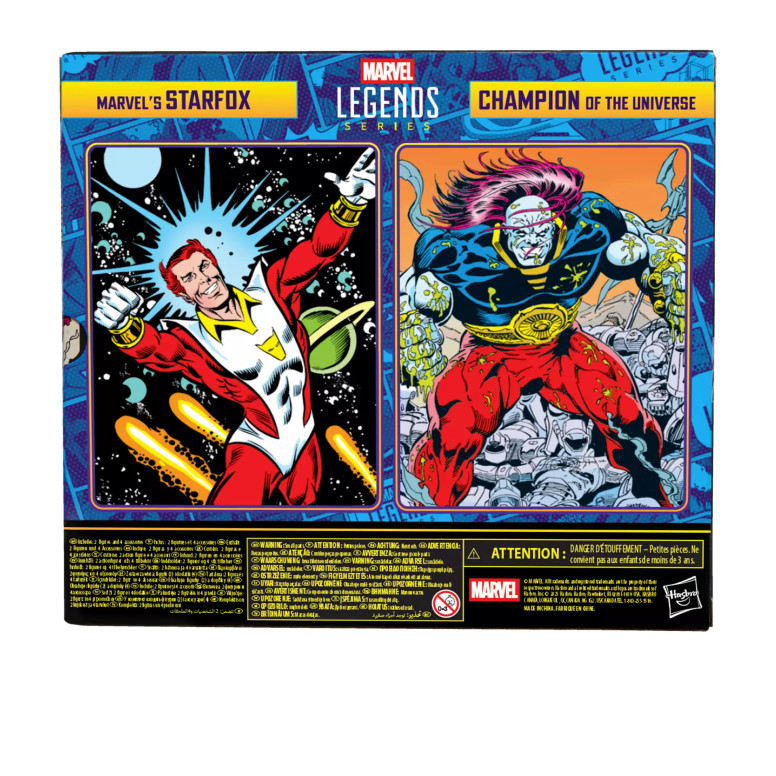 Hasbro Marvel Legends Series - Starfox & Champion of the Universe