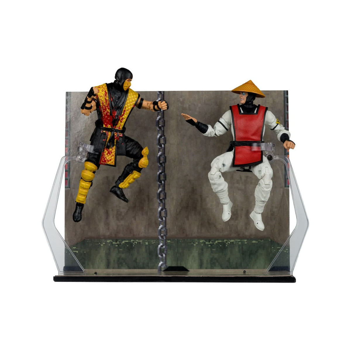 Mc Farlane - Mortal Kombat Klassics - Scorpion vs. Raiden 2-Pack 1/12