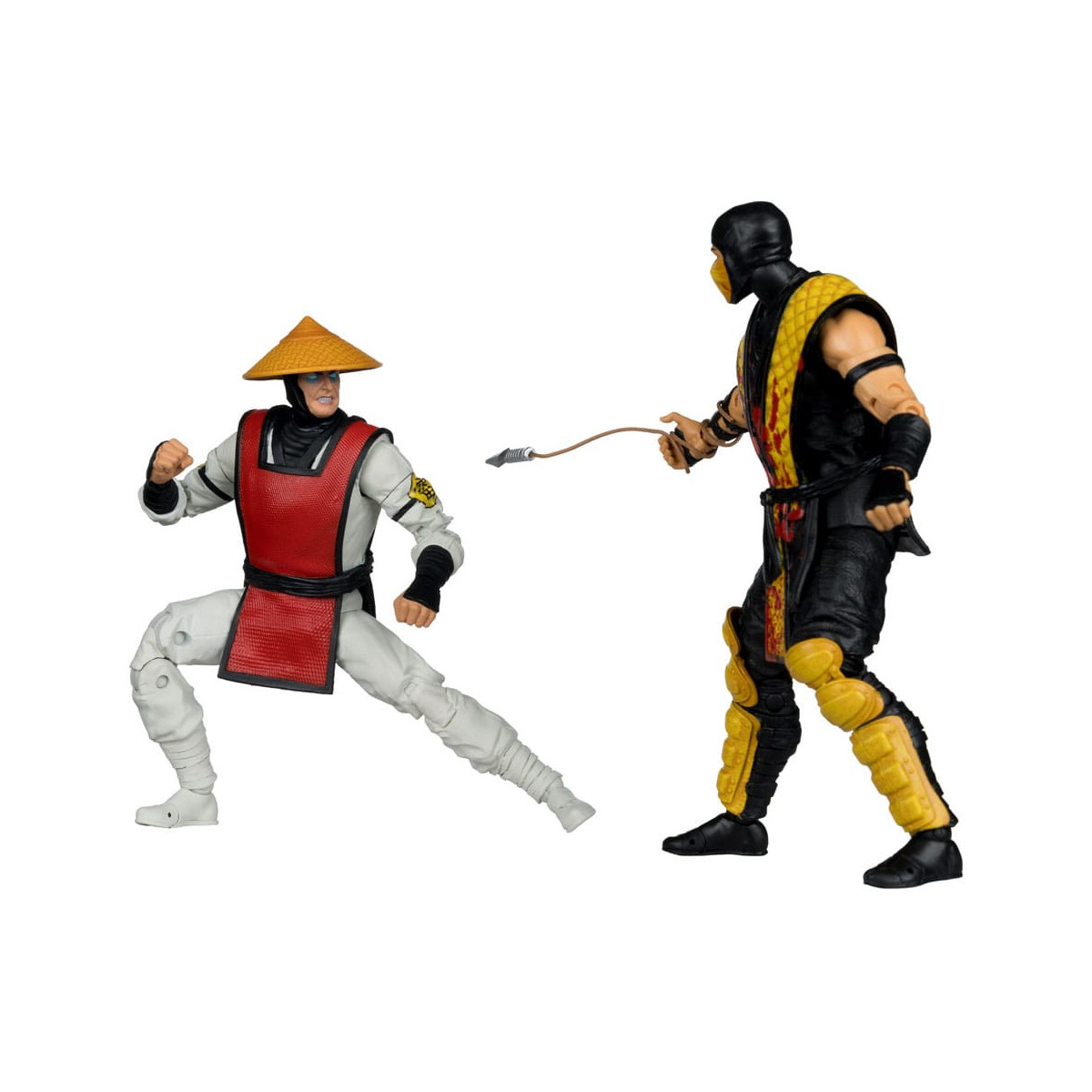 Mc Farlane - Mortal Kombat Klassics - Scorpion vs. Raiden 2-Pack 1/12