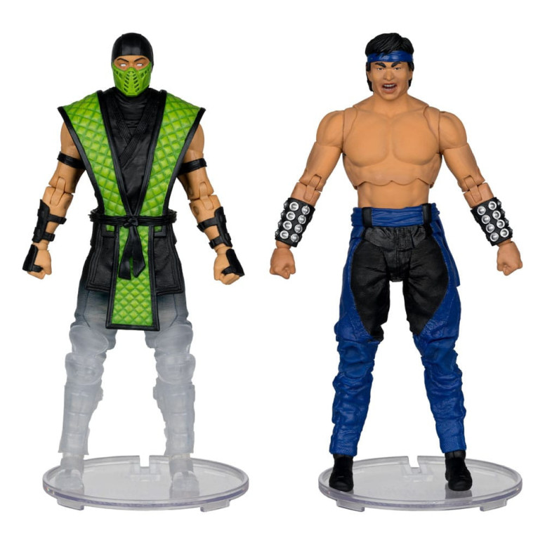 Mc Farlane - Mortal Kombat Klassics - Liu Kang vs. Reptile 2-Pack 1/12