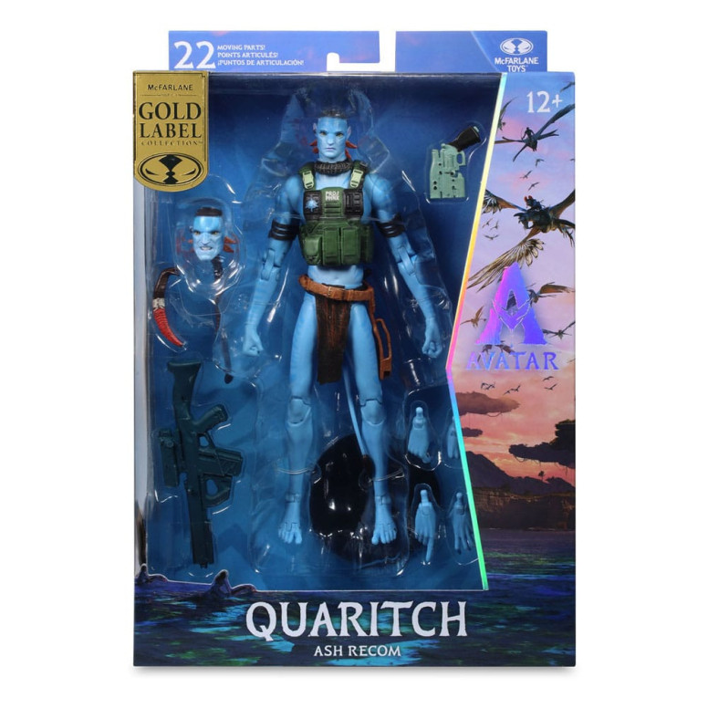 Mc Farlane - Avatar fire and Ash - Quaritch (Ash Recom) (Gold Label)