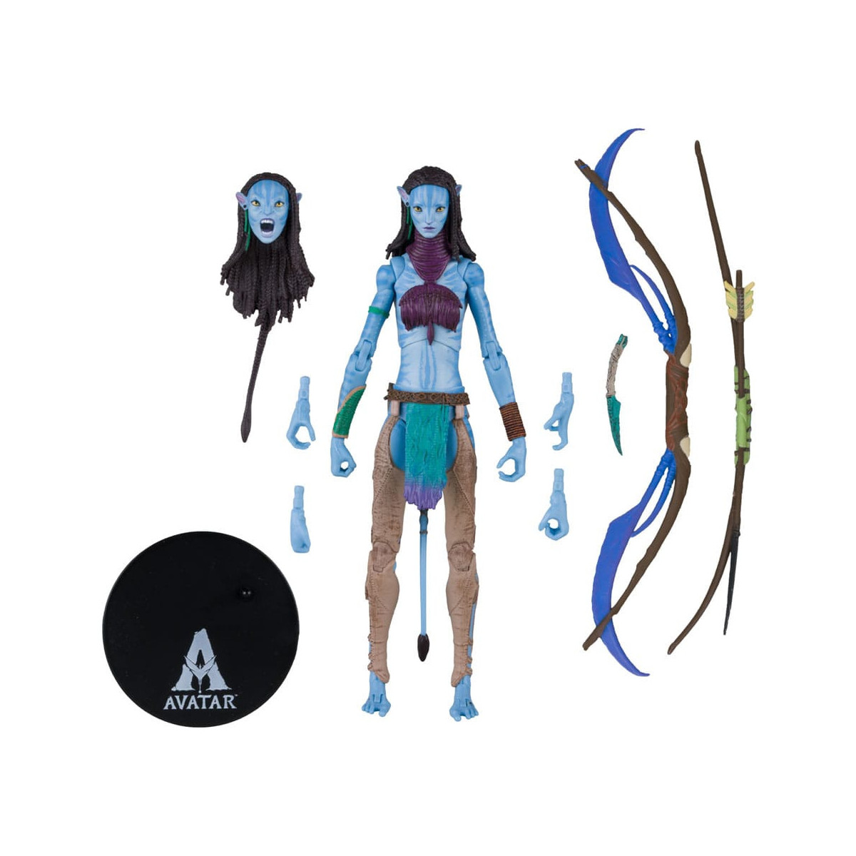 Mc Farlane - Avatar fire and Ash - Neytiri (Omatikaya Warrior)
