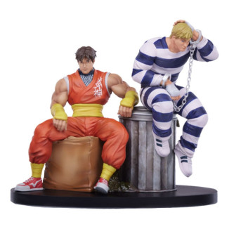 PCS - Street Fighter: Street Jam - Cody & Guy 1:10 Scale Statue Set