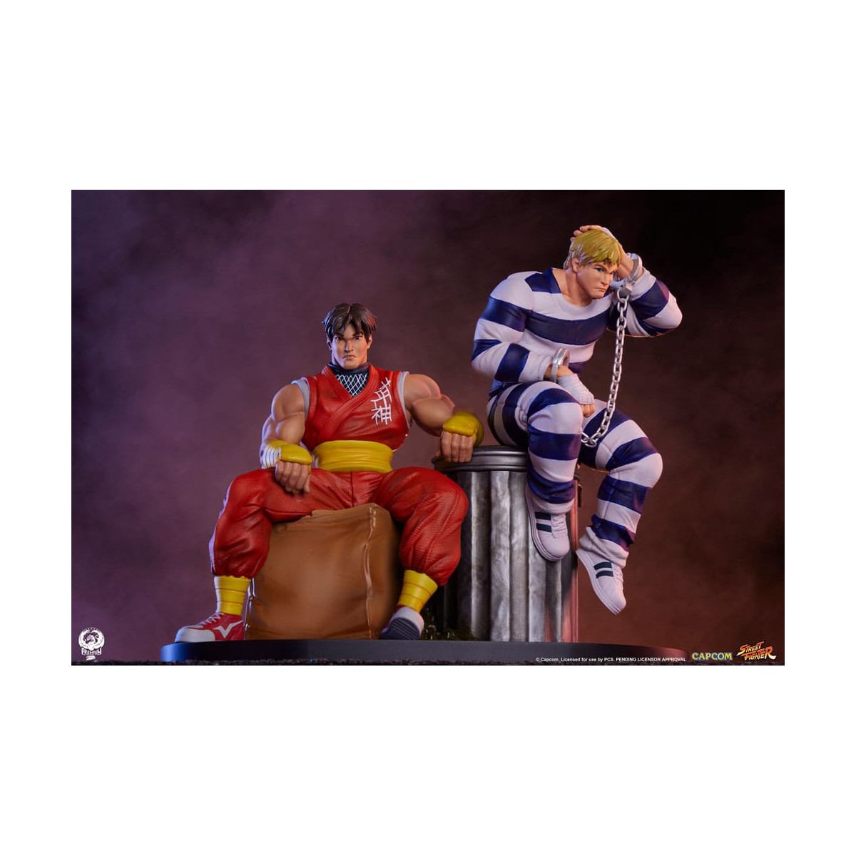 PCS - Street Fighter: Street Jam - Cody & Guy 1:10 Scale Statue Set