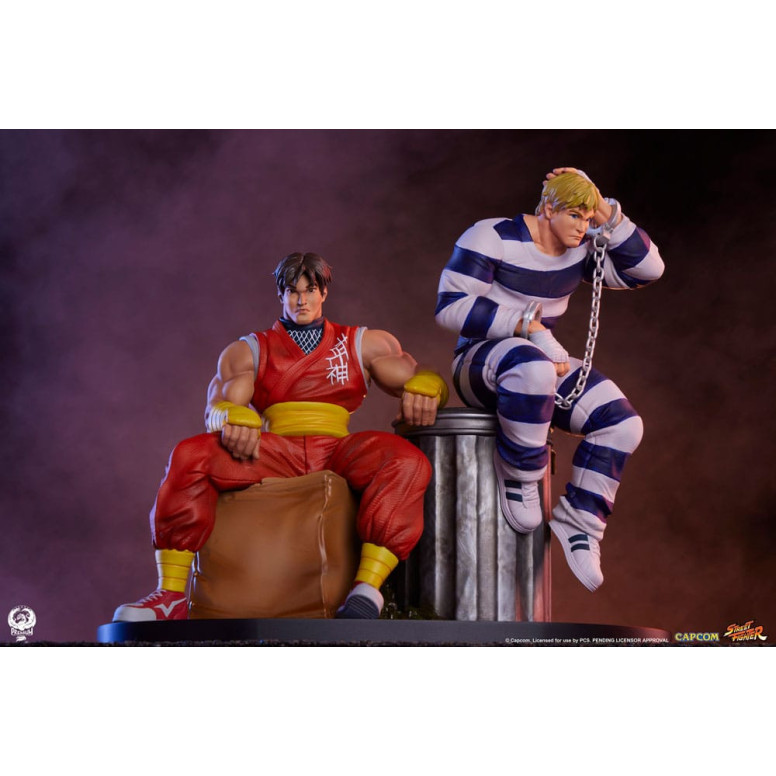 PCS - Street Fighter: Street Jam - Cody & Guy 1:10 Scale Statue Set