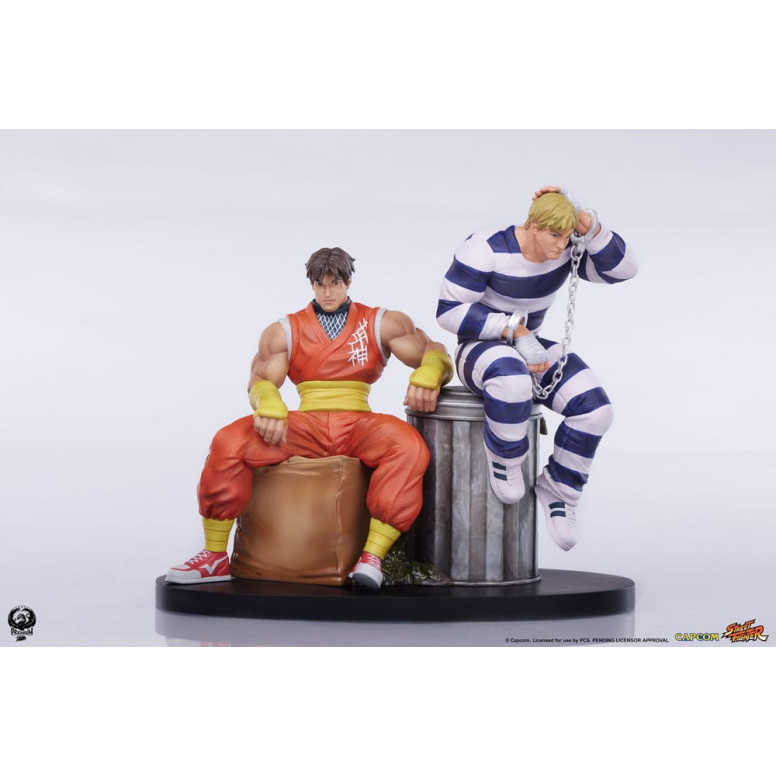 PCS - Street Fighter: Street Jam - Cody & Guy 1:10 Scale Statue Set