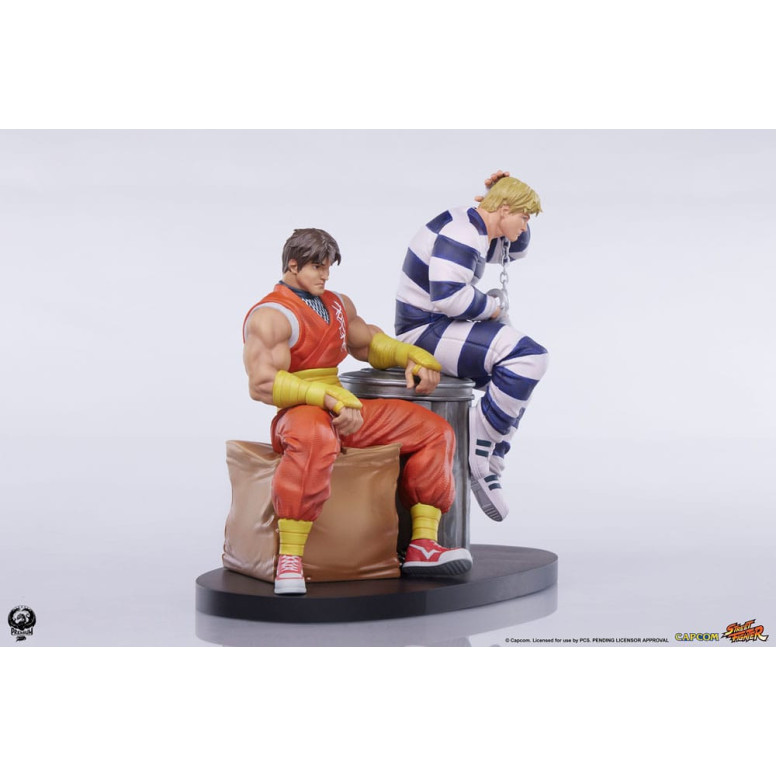 PCS - Street Fighter: Street Jam - Cody & Guy 1:10 Scale Statue Set