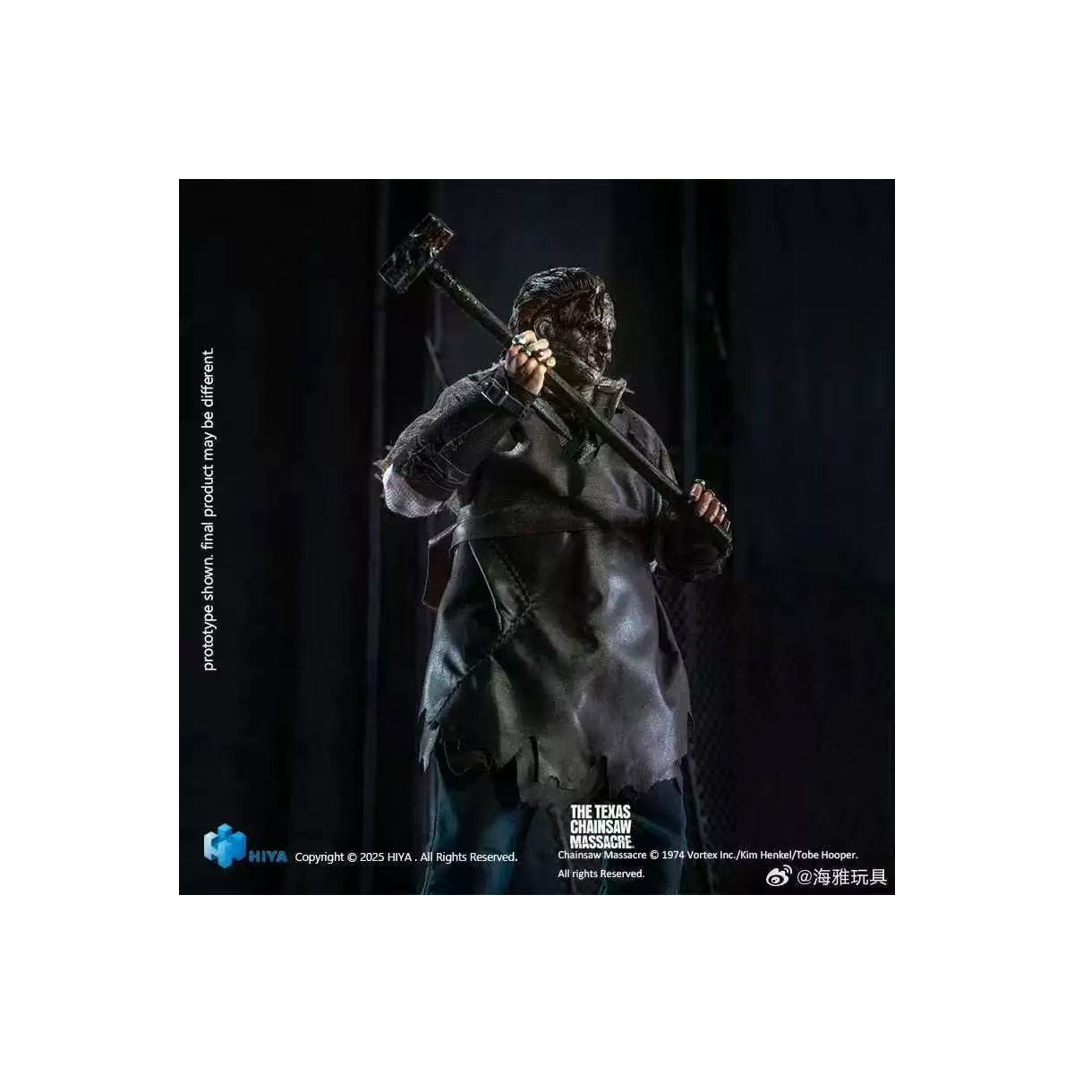 HIYA TOYS - Exquisite Super Series 1/12 - Texas Chainsaw Massacre 2003 - LeatherFace Thomas Hewitt
