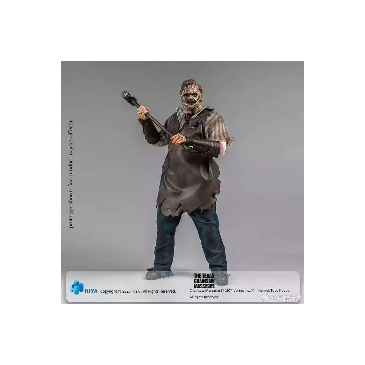 HIYA TOYS - Exquisite Super Series 1/12 - Texas Chainsaw Massacre 2003 - LeatherFace Thomas Hewitt