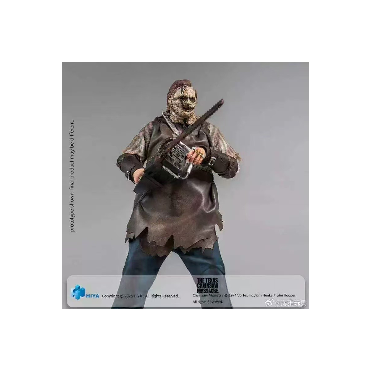 HIYA TOYS - Exquisite Super Series 1/12 - Texas Chainsaw Massacre 2003 - LeatherFace Thomas Hewitt