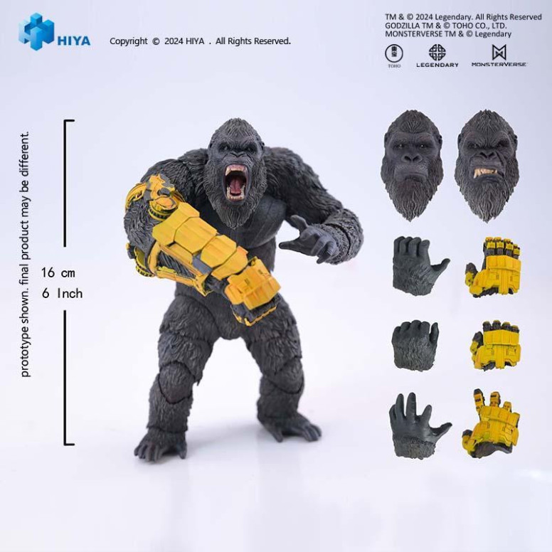 HIYA TOYS - Exquisite Basic Series - Kong B.E.A.S.T. Glove Ver. - Godzilla x Kong: The New Empire (2024)