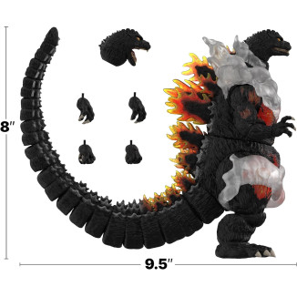 Super 7 - Godzilla vs. Destoroyah (1995) - Ultimates HeiSei Burning Godzilla