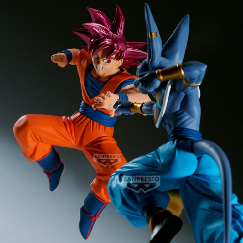 Banpresto Dragon Ball Z - Match Makers - SUPER SAIYAN GOD SON GOKU (VS BEERUS)