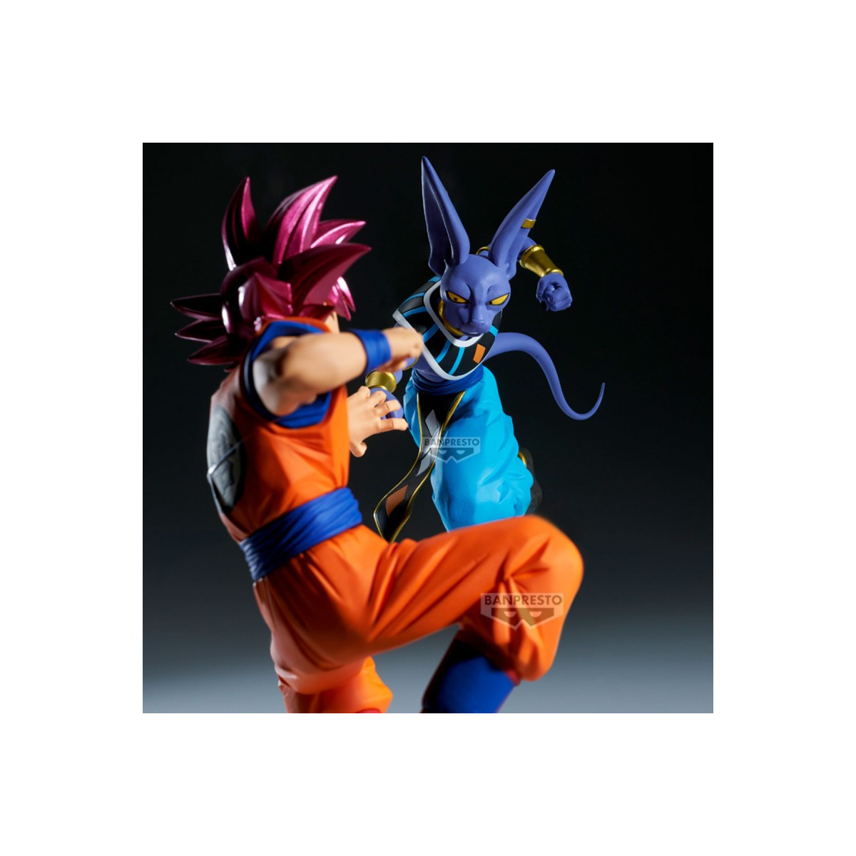 Banpresto Dragon Ball Z - Match Makers - BEERUS (VS SUPER SAIYAN GOD SON GOKU)